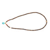 【Elegant Series】Agarwood   Agate Pearl Turquoise Necklace/Multilayer Necklace Length:25.6‘’（65cm） Bead Size: 0.23” (6mm) 202015
