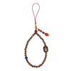 【Elegant Series】Sandalwood Lapis lazuli Southern Red Agate phone chain 202012
