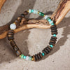 【Elegant Series】Agarwood  Turquoise Jade bracelet 202006