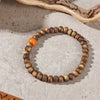 【Premium Series】Agarwood old Opaque Amber bracelet 6mm 201024