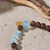 【Premium Series】Agarwood  Aquamarine Bracelet 6mm 201040