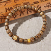 【Premium Series】Agarwood Opaque Amber bracelet 6*6mm 201006