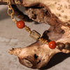 【Elegant Series】Agarwood  Southern Red Agate, multi-loop bracelet 6*7mm 202020