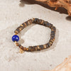 【Premium Series】Agarwood Lapis lazuli bracelet 6-7mm 201013