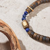 【Premium Series】Agarwood Lapis lazuli bracelet 6mm 201005