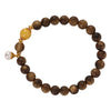 【Premium Series】Agarwood Opaque Amber bracelet 7mm 201011