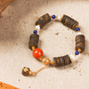 【Premium Series】Agarwood Lapis lazuli Southern Red Agate pearl bracelet 10mm 201014