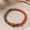 【Premium Series】Agarwood Southern Red Agate  bracelet 6.5mm 201020