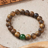 【Premium Series】Agarwood  Jade bracelet 9mm 201034