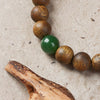 【Premium Series】Agarwood  Jade bracelet 9mm 201034