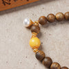 【Premium Series】Agarwood Opaque Amber bracelet 7mm 201011