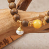 【Premium Series】Agarwood Opaque Amber bracelet 7mm 201011