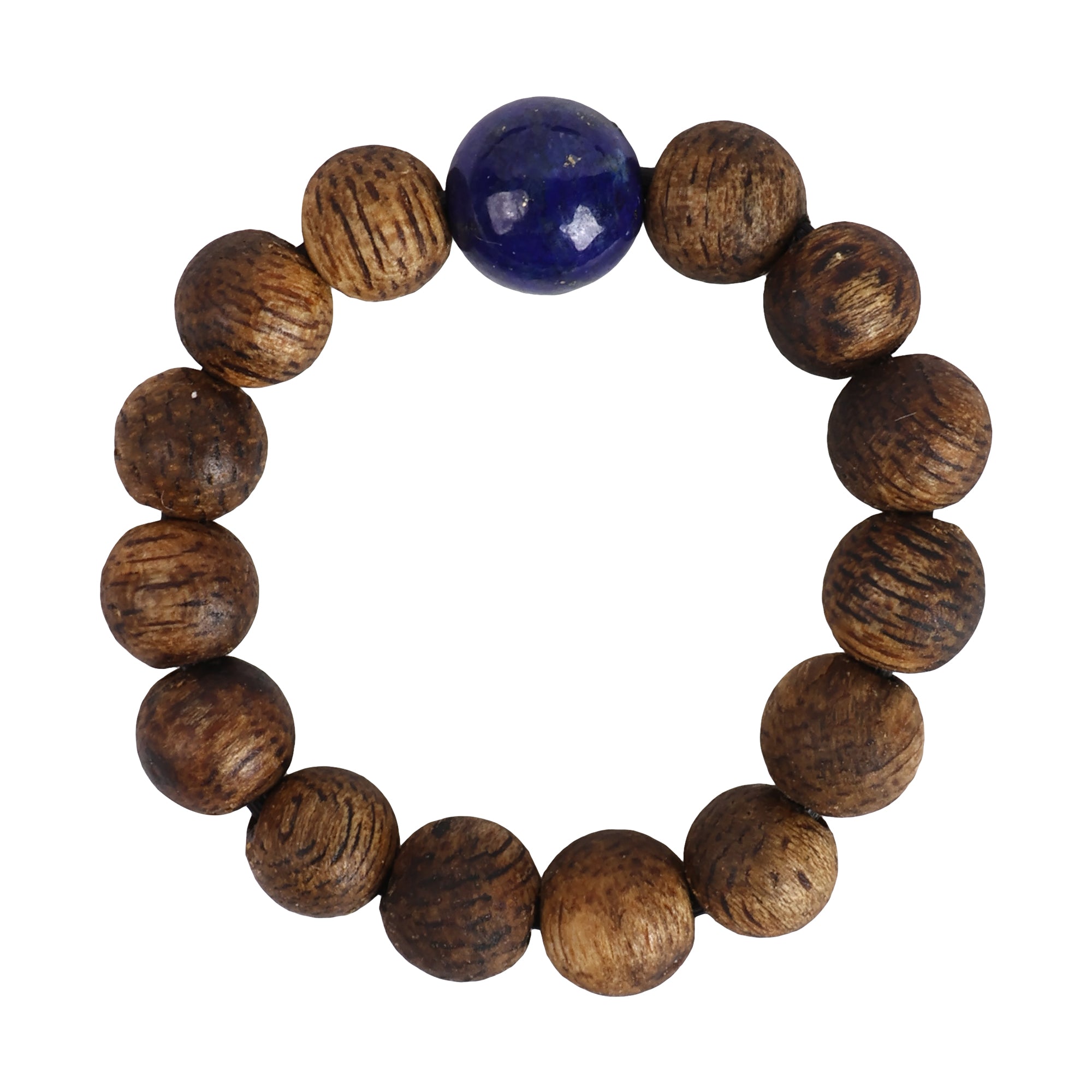 【Premium Series】Agarwood  Lapis lazuli Ring 4mm 201046