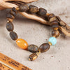 【Premium Series】Agarwood Old Opaque Amber Jade Bracelet 8-10mm 201047