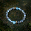 【Starstone Series】 Hope, Light, Pursuit, Agarwood, Aquamarine, Gray Moonlight Stone, Bracelet
